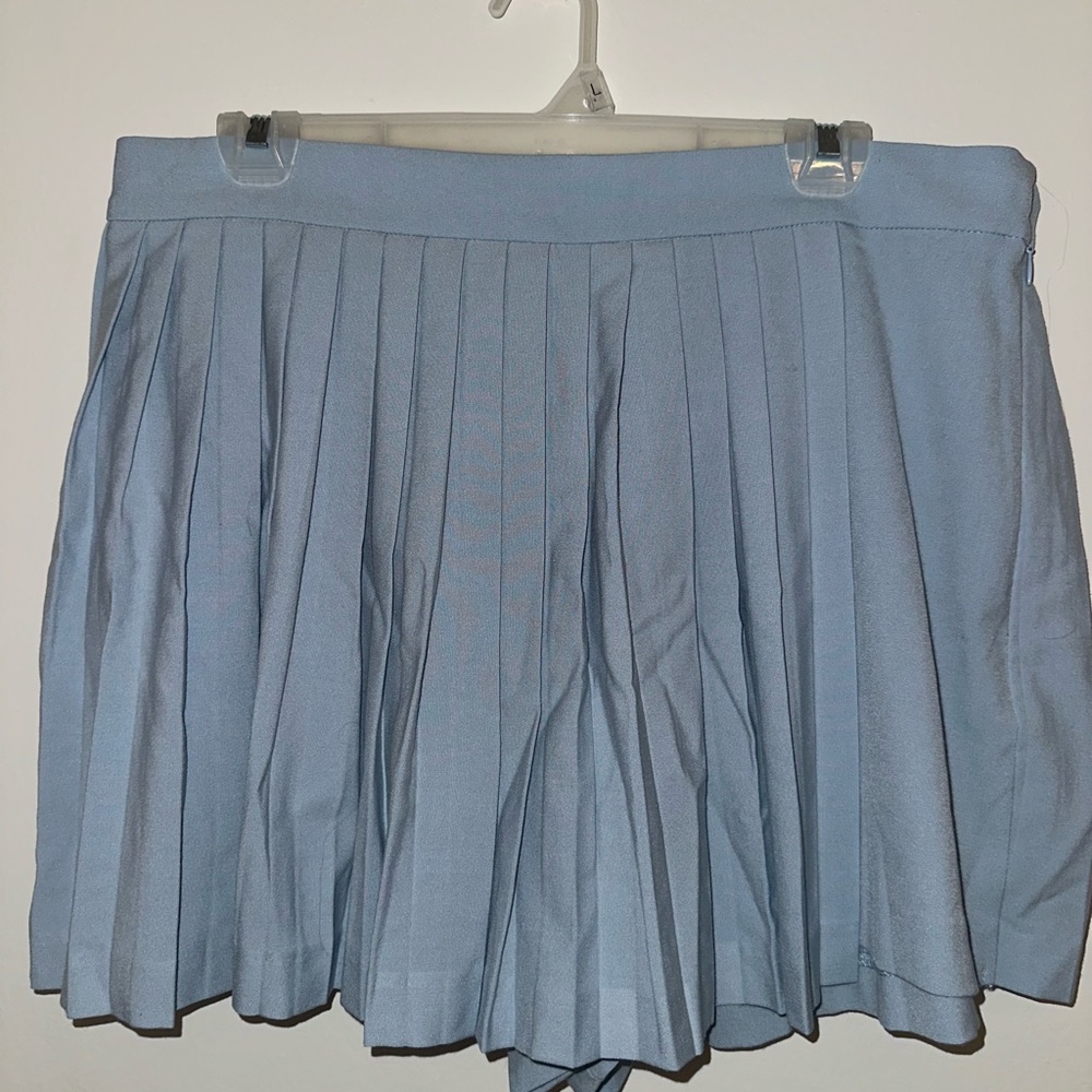 Abercrombie & Fitch Light Blue Mini Skirt